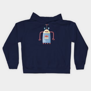 Retro Robot Kids Hoodie